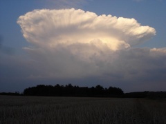 Cumulonimbus sur Blois