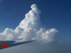 Superbe Cumulus sur la campagne