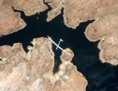 ASH25 sur lac de  REHOBOT Namibie