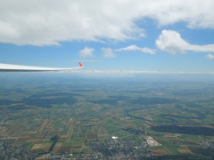 Alpes vues par le nord