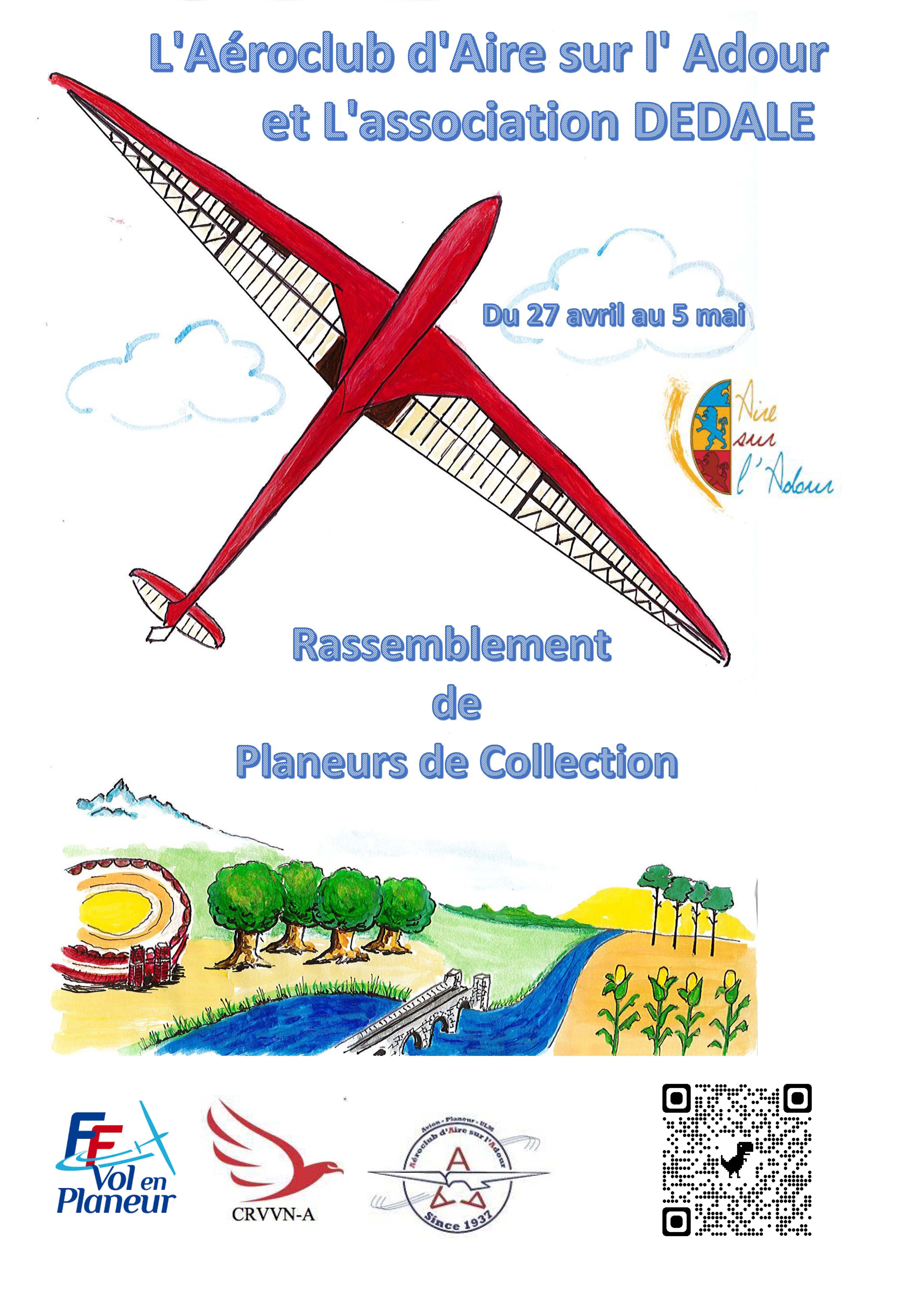 Aire sur l'Adour - Rassemblement planeurs de collection